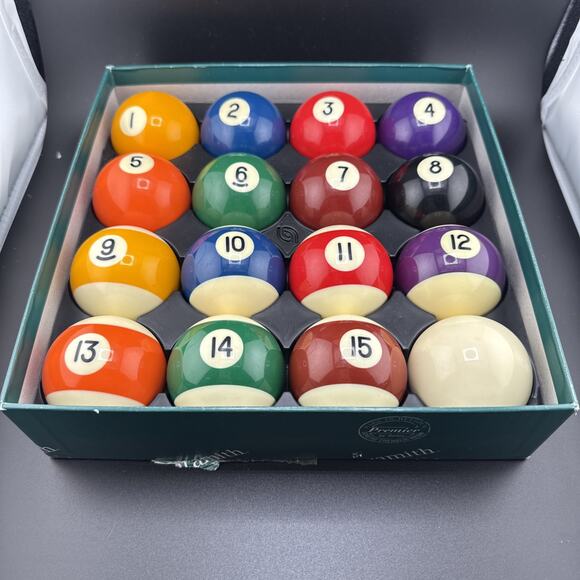 Aramith Premier Billiard Ball Set, 2-1/16" - Picture 1 of 5